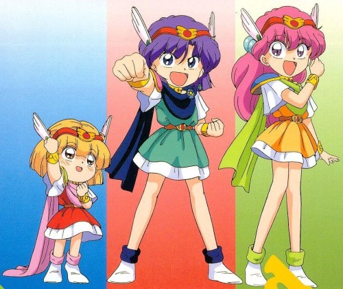 Holy Up! Akazukin Chacha's three classmates.
