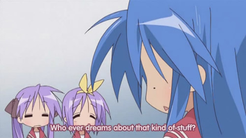 It depends on how broadly you define the terms. Konata asks a pertinent question.