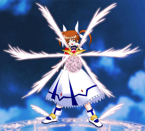 So Sue me. Nanoha prepares to fire.