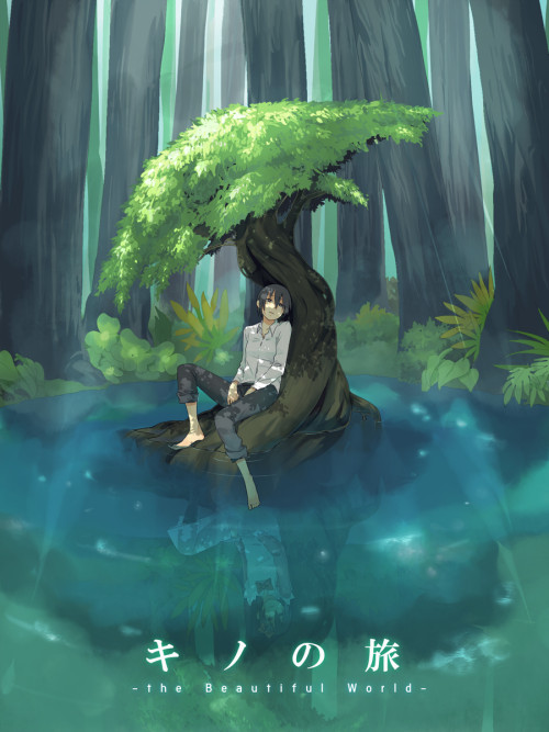 Click for larger version. Kino no Tabi poster.