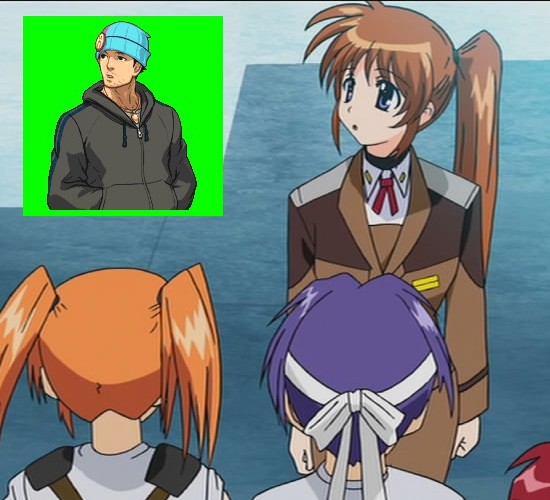 :o Nanoha and Phoenix.