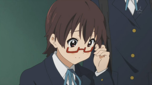 Embarrassed Nodoka. Nodoka blushing.